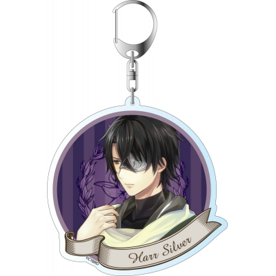 【グッズ-キーホルダー】イケメン革命◆アリスと恋の魔法 デカキーホルダー ハール 2019
