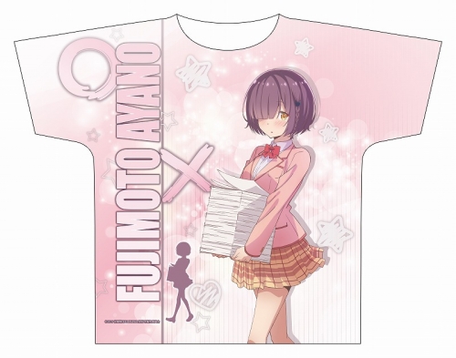 グッズ Tシャツ 可愛ければ変態でも好きになってくれますか フルグラフィックtシャツ 藤本 彩乃 アニメイト