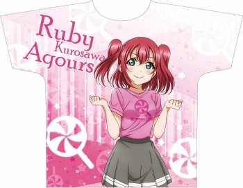 グッズ-Tシャツ】ラブライブ！サンシャイン!! フルグラフィックTシャツ 