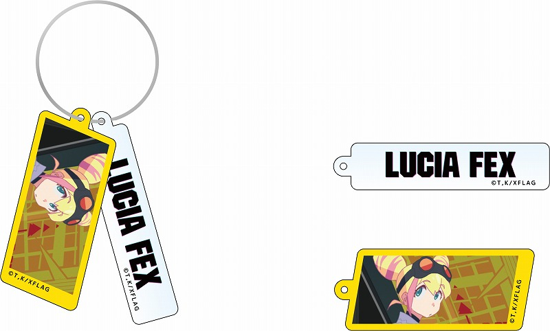 グッズ キーホルダー プロメア ネームアクリルキーホルダー ルチア フェックス アニメイト