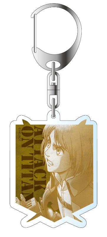 グッズ キーホルダー 進撃の巨人 両面キーホルダー アルミン アニメイト