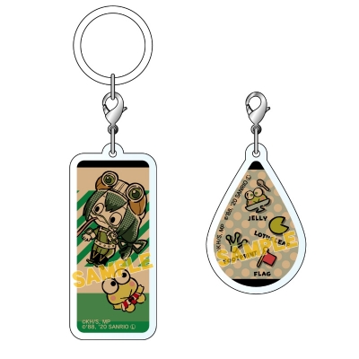 【グッズ-チャーム】僕のヒーローアカデミア×サンリオキャラクターズ アンブレラチャーム 蛙吹梅雨 ×けろけろけろっぴ