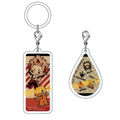 【グッズ-チャーム】僕のヒーローアカデミア×サンリオキャラクターズ アンブレラチャーム 切島鋭児郎×ウィアーダイナソアーズ