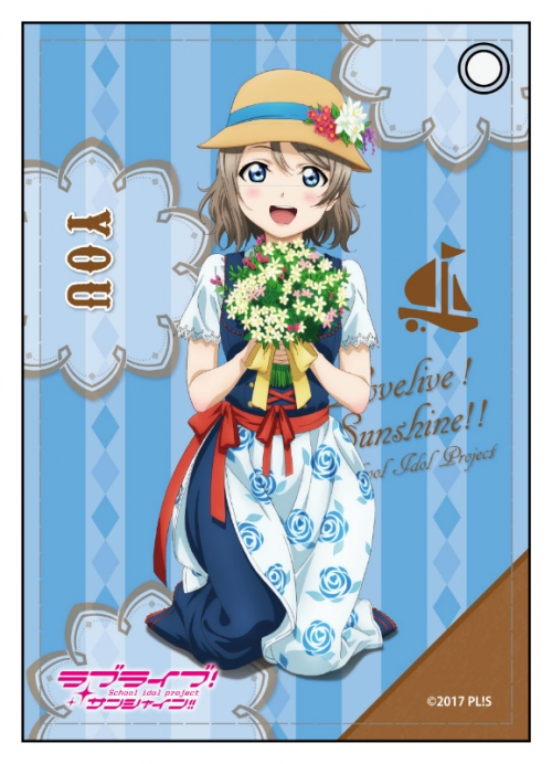 グッズ パスケース ラブライブ サンシャイン 合皮パスケース 渡辺 曜 花飾りver アニメイト グッズ パスケース ラブライブ サンシャイン 合皮パスケース 渡辺 曜 花飾りver アニメイト