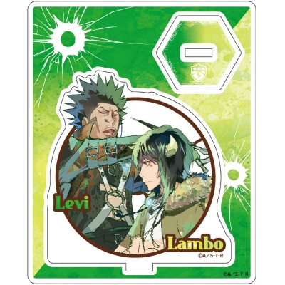 【グッズ-スタンドポップ】家庭教師ヒットマン REBORN! PALE TONE series アクリルスタンド ランボ&レヴィ・ア・タン