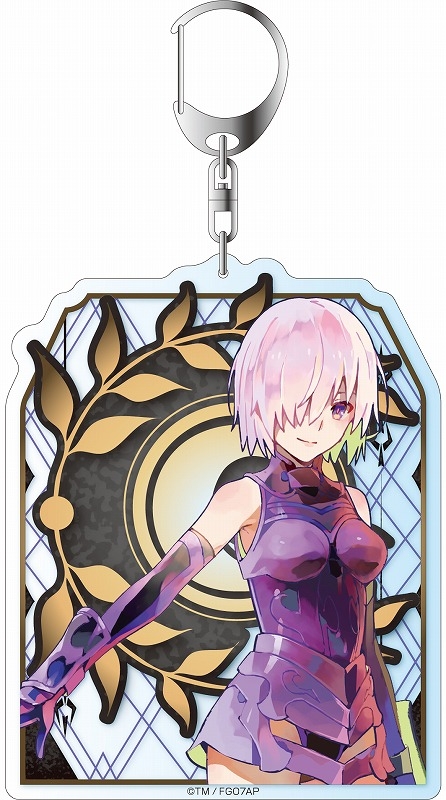 グッズ キーホルダー Tvアニメ Fate Grand Order 絶対魔獣戦線バビロニア Pale Tone Series デカキーホルダー マシュ キリエライト アニメイト