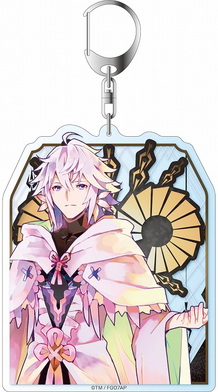 グッズ キーホルダー Tvアニメ Fate Grand Order 絶対魔獣戦線バビロニア Pale Tone Series デカキーホルダー マーリン アニメイト