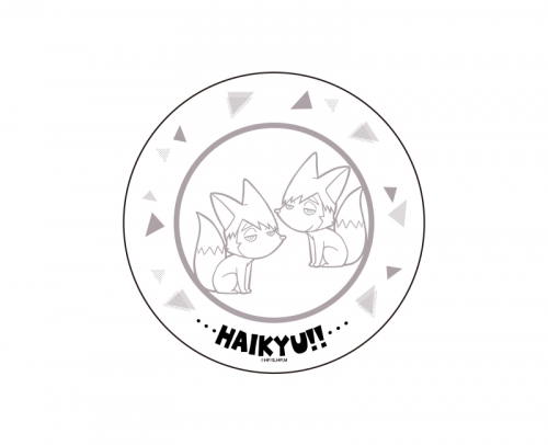 グッズ 皿 ハイキュー プレート皿 侑キツネ 治キツネver アニメイト
