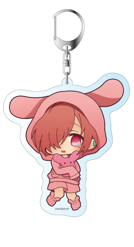 グッズ キーホルダー 地縛少年花子くん デカキーホルダー ぷにキャラ ミツバ パジャマver アニメイト