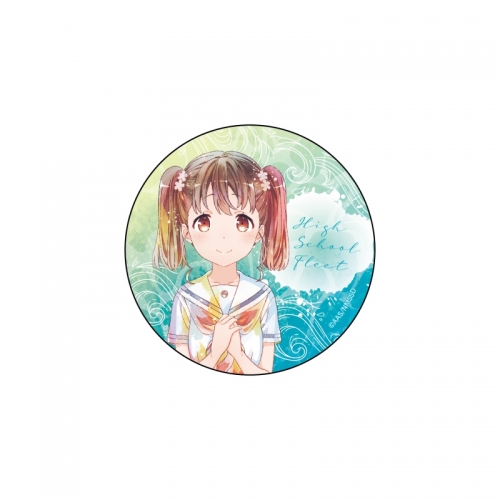 グッズ バッチ 劇場版 ハイスクール フリート Pale Tone Series カンバッジ 知床鈴 アニメイト