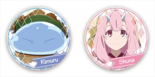 グッズ バッチ 転スラ日記 缶バッジセット Bセット スライムリムル シュナ アニメイト