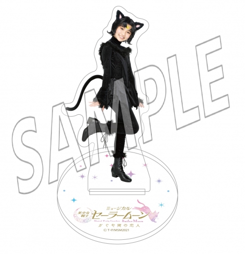 グッズ スタンドポップ ミュージカル 美少女戦士セーラームーン かぐや姫の恋人 オリジナルアクリルスタンド 特典ブロマイド ルナ アニメイト