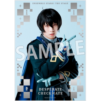 【グッズ-セットもの】『あんさんぶるスターズ!THE STAGE』-Desperate Checkmate- クリアケース付きポートレート③朔間凛月/荒牧慶彦