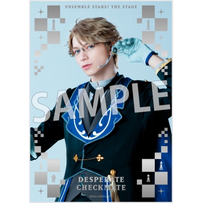 【グッズ-セットもの】『あんさんぶるスターズ!THE STAGE』-Desperate Checkmate- クリアケース付きポートレート④鳴上 嵐/北村 諒