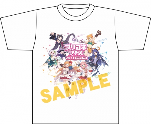 グッズ ｔシャツ プリンセスコネクト Re Dive Tシャツ プリコネフェス21ver アニメイト
