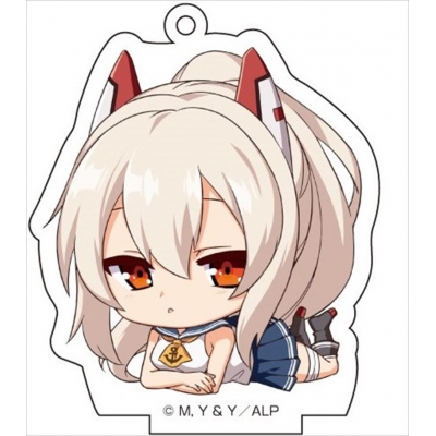 【グッズ-キーホルダー】アズールレーン ごろりんアクリルキーホルダー (7)綾波