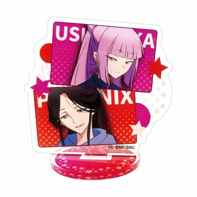 【グッズ-メモスタンド】ビックリメン アクリルメモスタンド 牛若&フェニックス