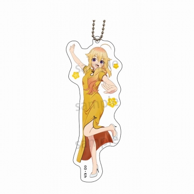 【グッズ-キーホルダー】しかのこのこのここしたんたん アクリルキーチェーン 虎視虎子