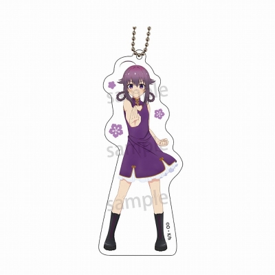 【グッズ-キーホルダー】しかのこのこのここしたんたん アクリルキーチェーン 虎視餡子