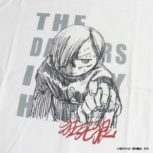 グッズ Tシャツ 僕の心のヤバイやつ 市川京太郎ラフ画tシャツ Wht Xlサイズ アニメイト