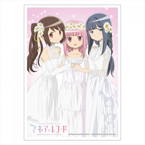 グッズ ボード マギアレコード 魔法少女まどか マギカ外伝 アクリルパネル 環いろは 七海やちよ 由比鶴乃 アニメイト