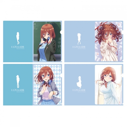 グッズ-クリアファイル】映画「五等分の花嫁」 描き下ろしクリア 