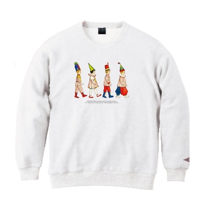 【グッズ-ジャンパー・コート】ハリー・ポッター HUNEYDUKES スウェット ホワイト S