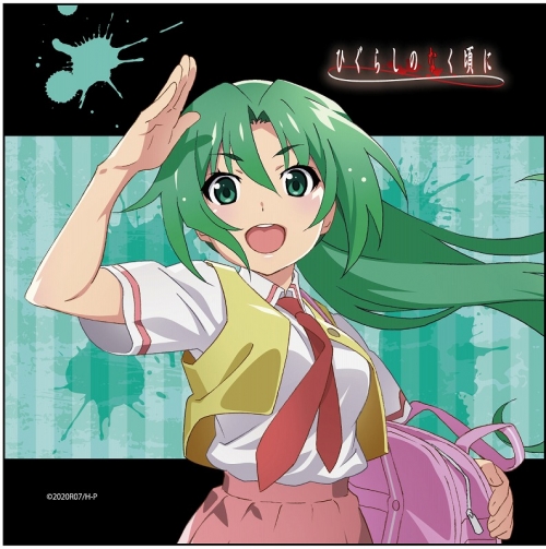 グッズ タオル ひぐらしのなく頃に マイクロファイバー 園崎魅音 アニメイト