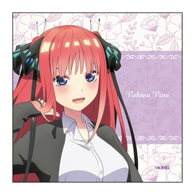 【グッズ-タオル】TVアニメ「五等分の花嫁∬」 マイクロファイバー 二乃