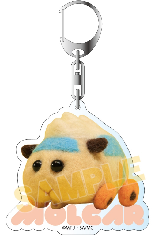 【グッズ-キーホルダー】PUI PUI モルカー アクリルキーホルダー アビー【アニメイト先行販売分】