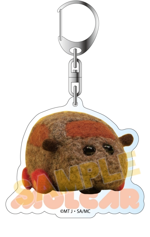【グッズ-キーホルダー】PUI PUI モルカー アクリルキーホルダー テディ【アニメイト先行販売分】