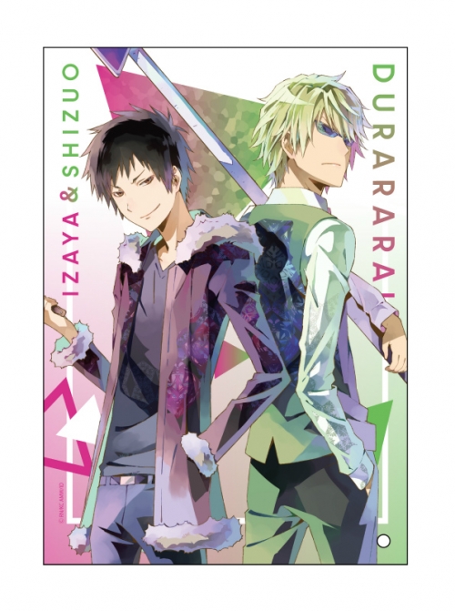 グッズ ボード デュラララ 2 ミニアクリルアート Pale Tone Series 折原臨也 平和島静雄 A アニメイト