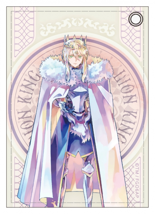 グッズ パスケース Fate Grand Order 神聖円卓領域キャメロット 前編 合皮パスケース Pale Tone Series 獅子王 アニメイト