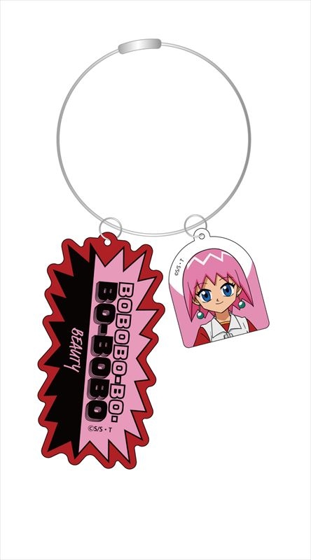 グッズ キーホルダー ボボボーボ ボーボボ ワイヤーキーホルダー ビュティ アニメイト