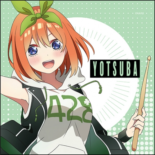 グッズ タオル 五等分の花嫁 マイクロファイバー 四葉 School Rock Ver アニメイト