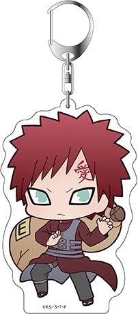 グッズ-キーホルダー】NARUTO-ナルト- 疾風伝 デカキーホルダー 我愛羅 