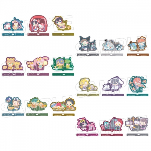 グッズ スタンドポップ ヒプノシスマイク Sanrio Nakayoku Edit ラメ入りアクリルスタンド 伊弉冉 一二三 コロコロクリリン アニメイト先行販売 アニメイト