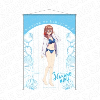 グッズ-タペストリー】五等分の花嫁 B2タペストリー 三玖 水着 ver 