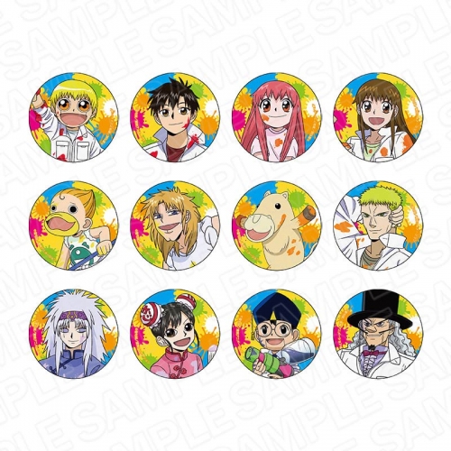 グッズ バッチ 金色のガッシュベル カンバッジ ブラインド ペイント Ver アニメイト