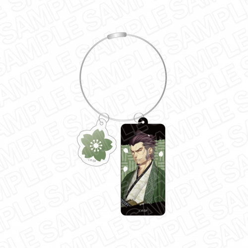グッズ キーホルダー 薄桜鬼 真改 黎明録 ワイヤーキーホルダー 芹沢 鴨 アニメイト