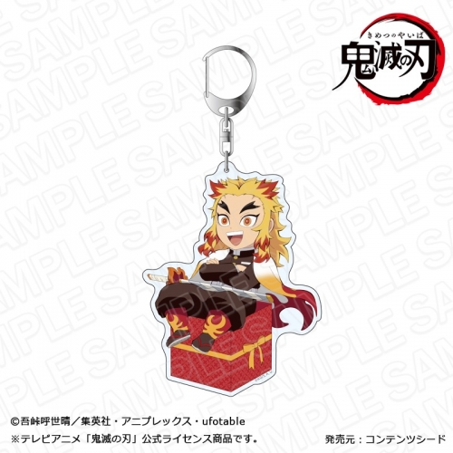 グッズ-キーホルダー】鬼滅の刃 デカキーホルダー 煉獄杏寿郎 