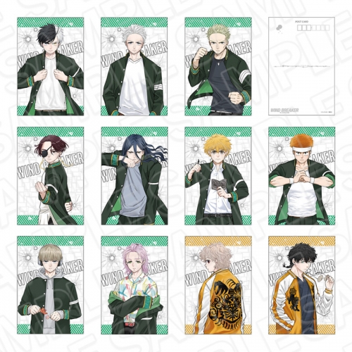 グッズ ポストカード Wind Breaker ポストカードセット 描き下ろしver アニメイト