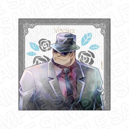 グッズ タオル 名探偵コナン マイクロファイバー Pale Tone Series ウォッカ Flower Ver アニメイト