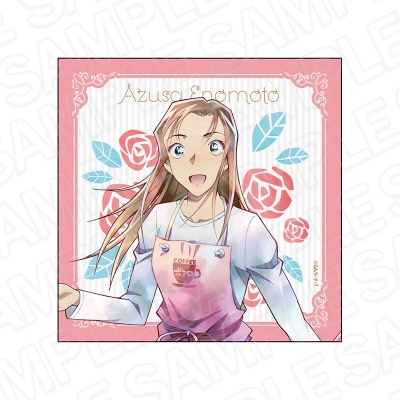 【グッズ-タオル】名探偵コナン マイクロファイバー PALE TONE series 榎本梓 flower ver.