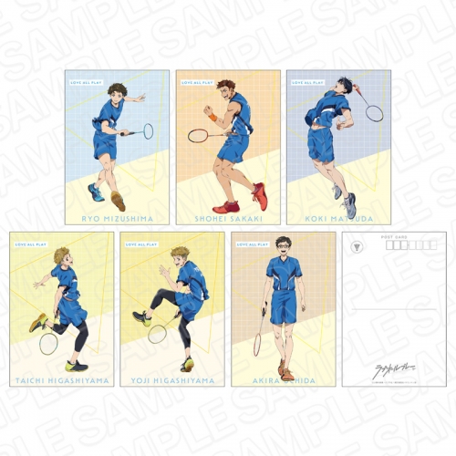 グッズ ポストカード ラブオールプレー ポストカードセット アニメイト グッズ ポストカード ラブオールプレー ポストカードセット アニメイト