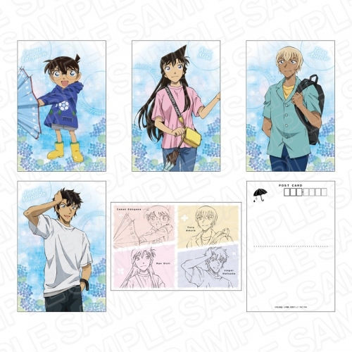 グッズ ポストカード 名探偵コナン ポストカードセット 雨上がり Ver アニメイト