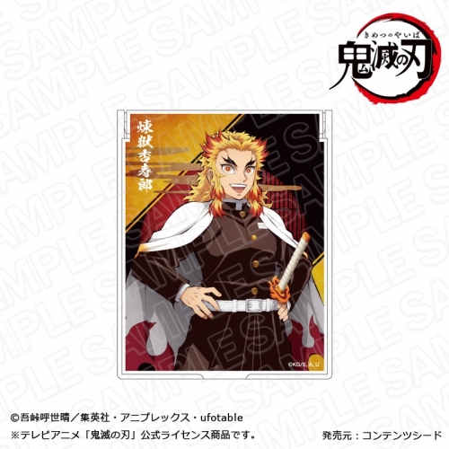 グッズ-ミラー】アニメ「鬼滅の刃」 ミラー 煉獄杏寿郎 立ち絵 ver 