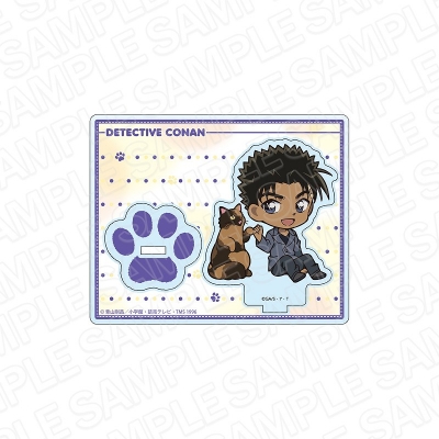 【グッズ-スタンドポップ】名探偵コナン アクリルスタンド 京極真 デフォルメねこ ver.2