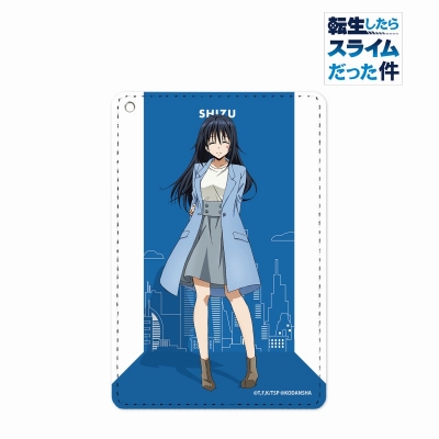 【グッズ-パスケース】転生したらスライムだった件 描き下ろしイラスト シズ 現代私服ver. 1ポケットパスケース【再販】