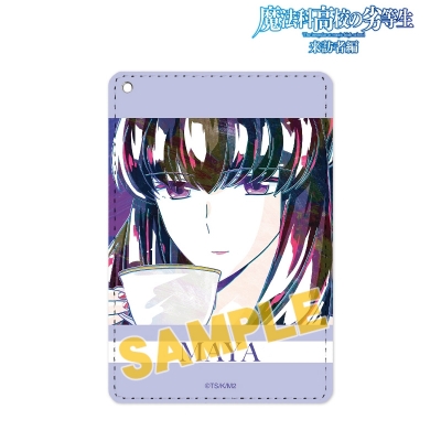 【グッズ-パスケース】魔法科高校の劣等生 来訪者編 四葉真夜 Ani-Art 1ポケットパスケース【アニメイト先行販売分】
